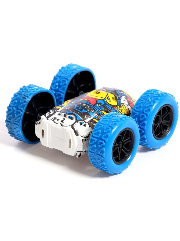 Машина-перевёртыш «Граффити», инерция, цвет МИКС