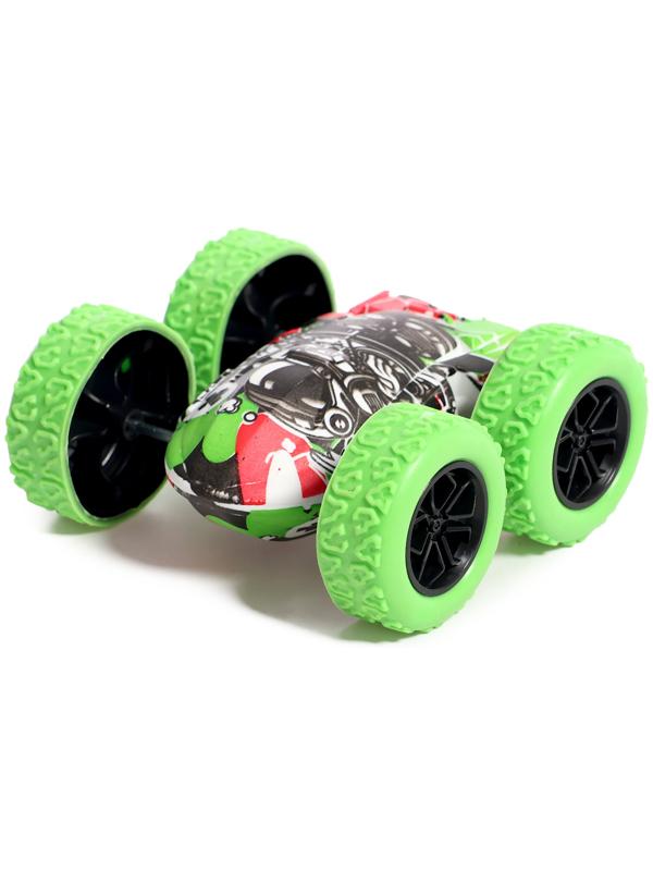 Машина-перевёртыш «Граффити», инерция, цвет МИКС