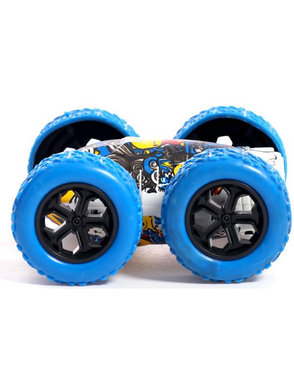 Машина-перевёртыш «Граффити», инерция, цвет МИКС