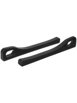 Вставка между сиденьями, правая/левая, черный, набор 2 шт