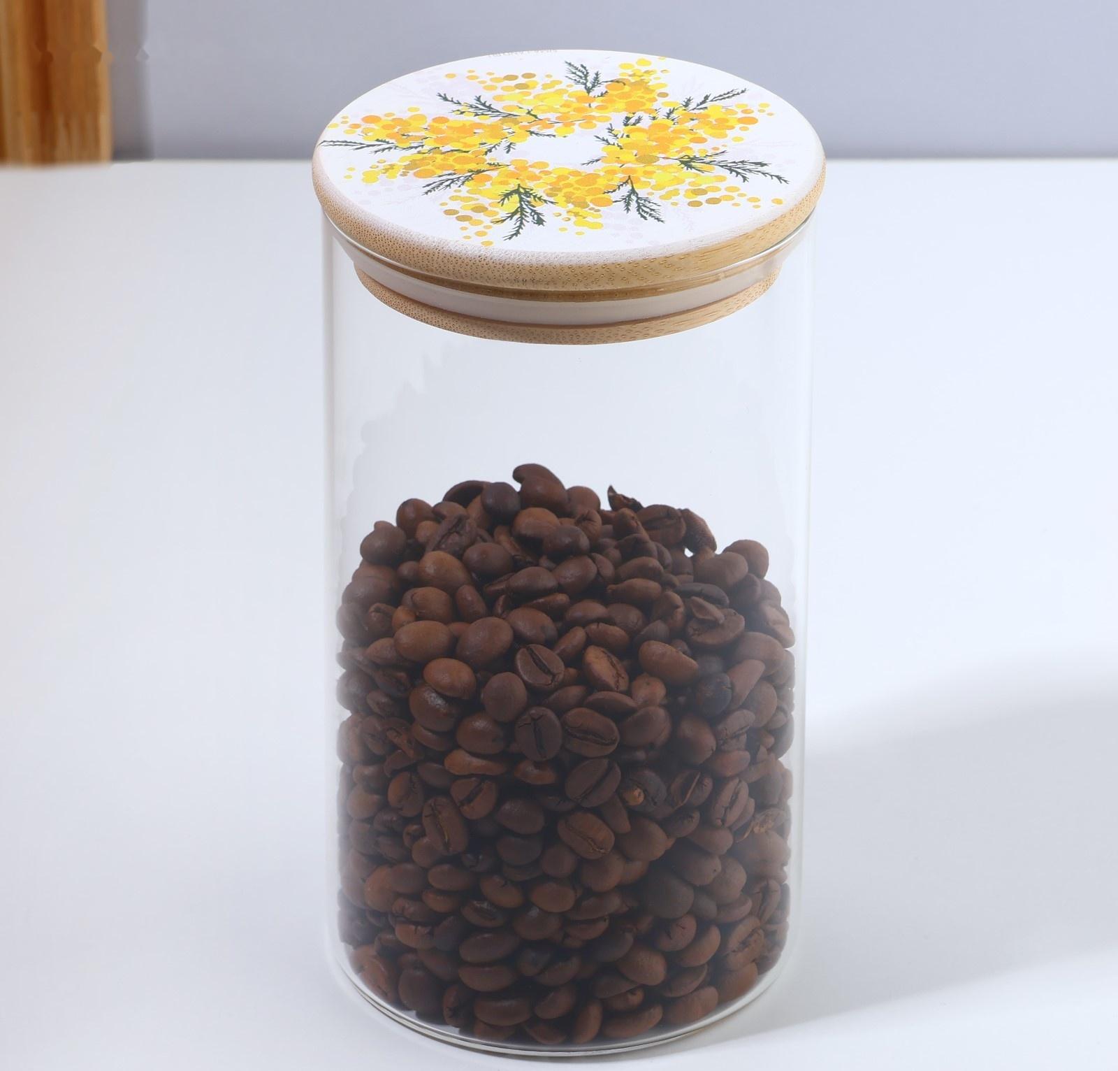 Банка для хранения «Нежная мимоза», 700 мл