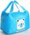 Термосумка на молнии, 6.4 л, цвет голубой