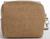 Косметичка на молнии, цвет тёмно-бежевый