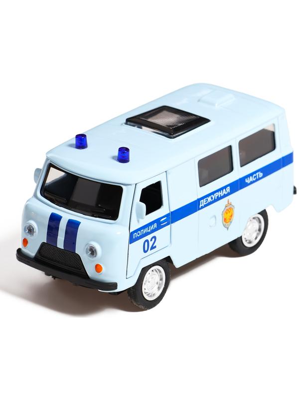 Машина металлическая «УАЗ 3962», инерция, 1;32, световые и звуковые эффекты, цвет МИКС