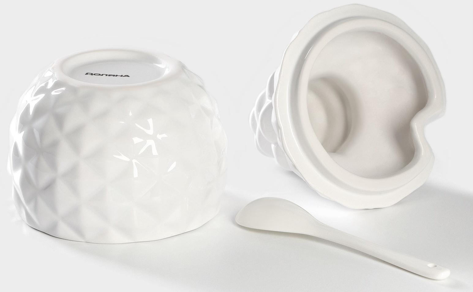 Банка для сыпучих продуктов Доляна «Ананас», 10×14,5 см