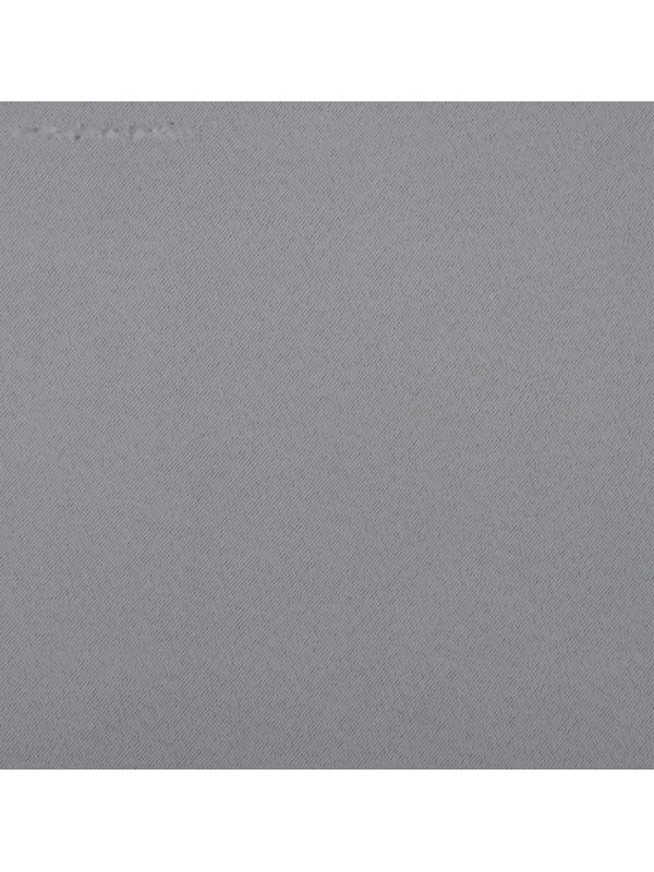 Штора портьерная Этель 145*265 см, цв.серый, блэкаут, пл. 240 г/м2