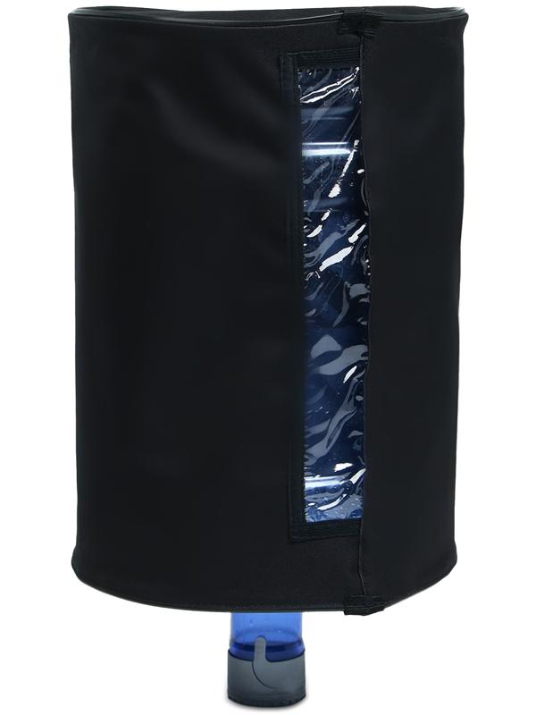 Чехол для бутылей 19 л, под кулер, оксфорд, черный