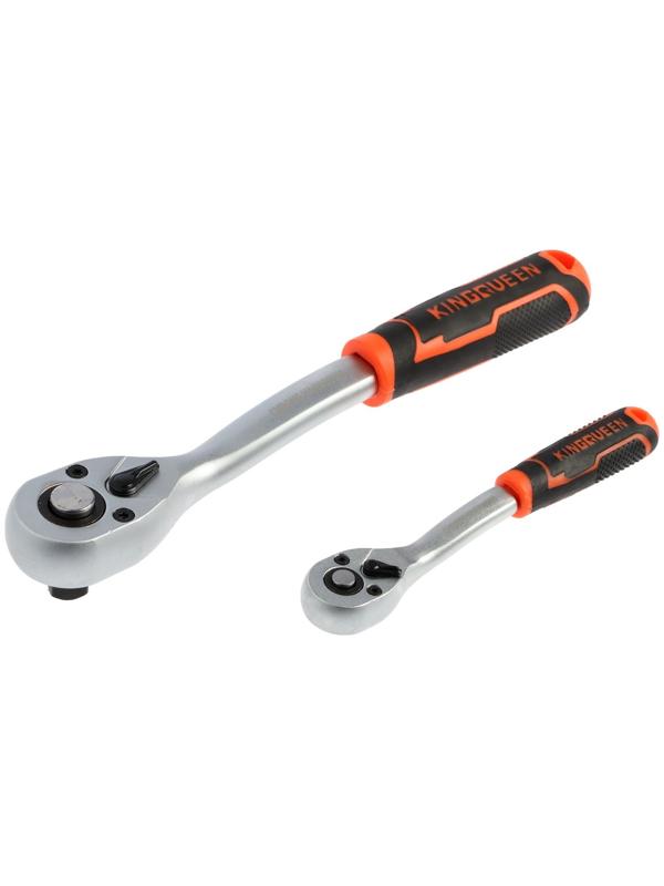 Набор трещоток KINGQUEEN WIB-23, 72 зуба, 1/2 1/4