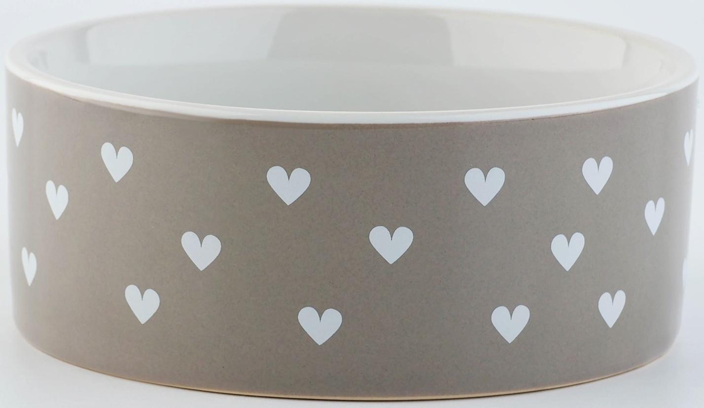 Миска керамическая «Счастье есть», 300 мл, для кошек и собак