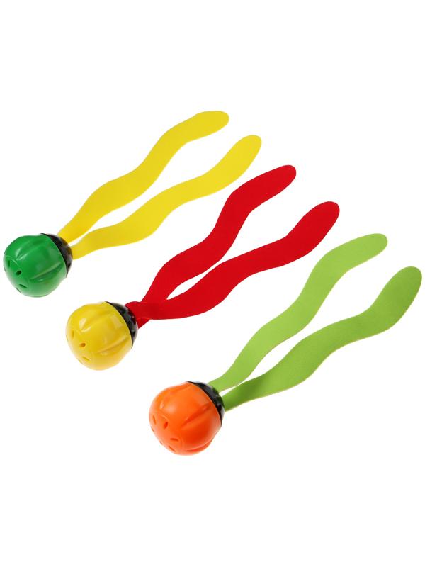 Набор для ныряния «Водоросли», 3 предмета, цвет МИКС