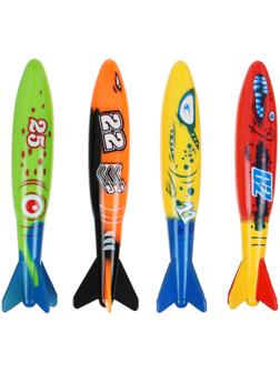 Набор для ныряния «Рыбки», 4 предмета, цвет МИКС