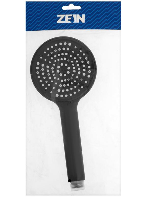 Лейка для душа ZEIN Z3529, d=105 мм, черная