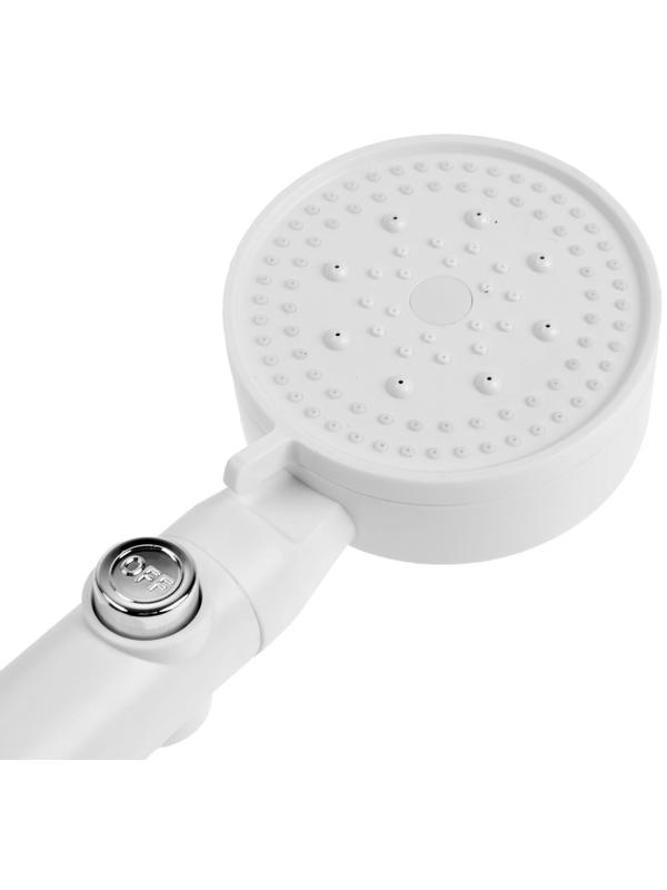 Лейка для душа ZEIN Z3540, d=90 мм, 5 режимов, кнопка 