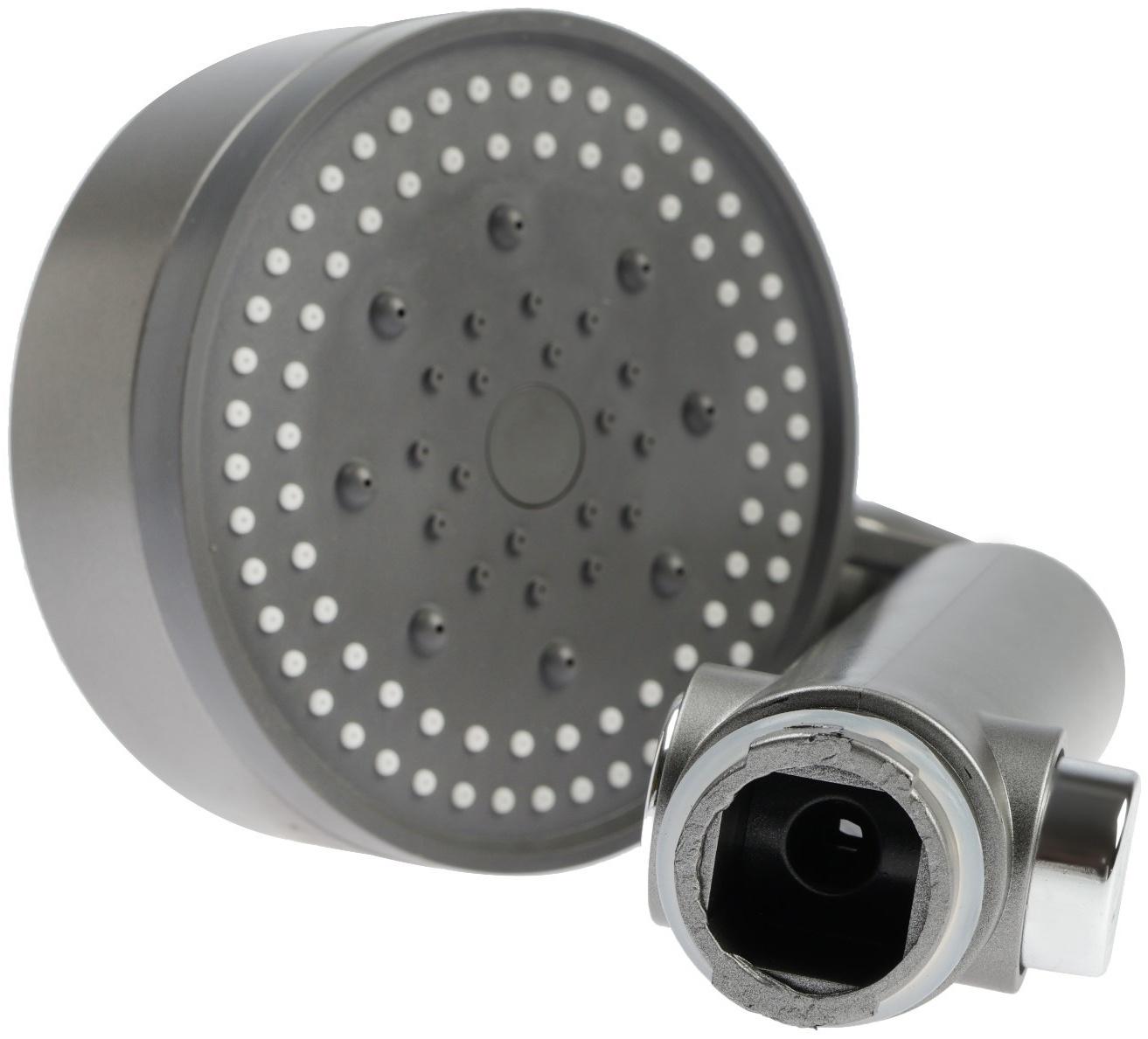 Лейка для душа ZEIN Z3541, d=90 мм, 5 режимов, кнопка 