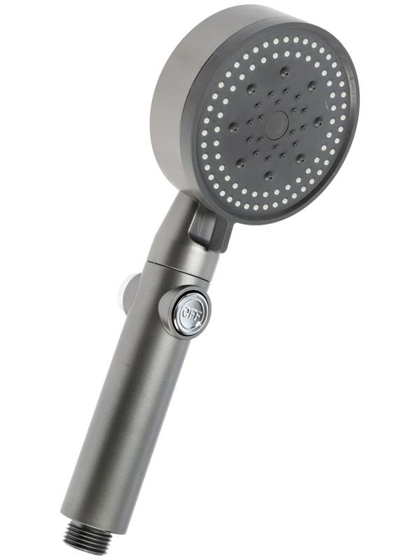 Лейка для душа ZEIN Z3541, d=90 мм, 5 режимов, кнопка 