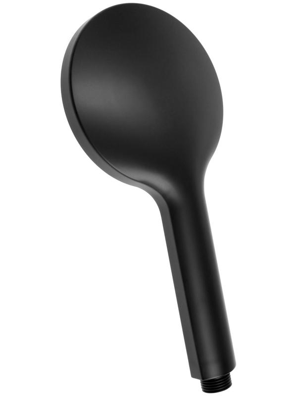 Лейка для душа ZEIN Z3547, d=120 мм, 3 режима, вентилятор, розовые форсунки сердечки, черная