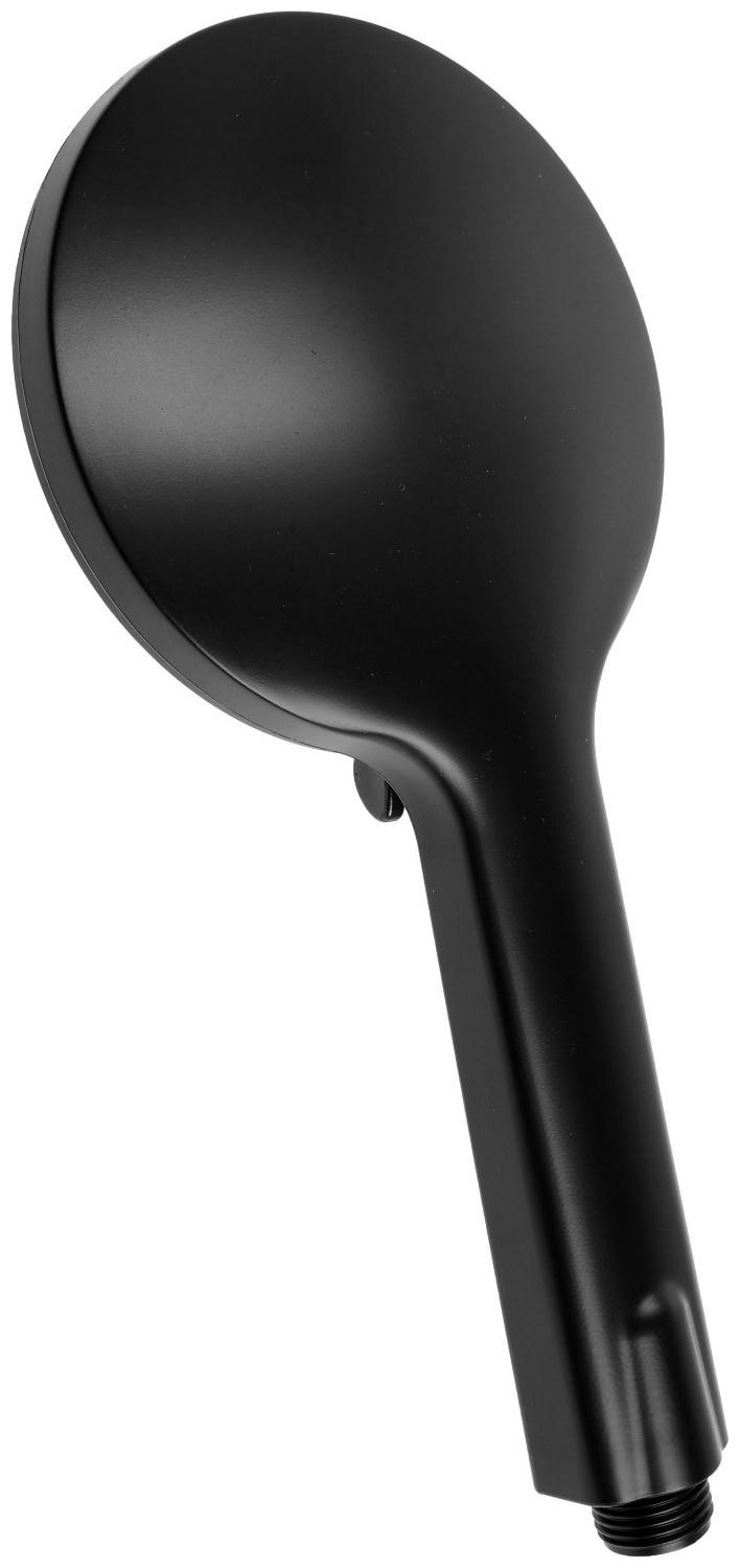 Набор леек для душа ZEIN Z3553, верхняя на шарнире d=22 cм, ручная 5 режимов d=12 cм, черный