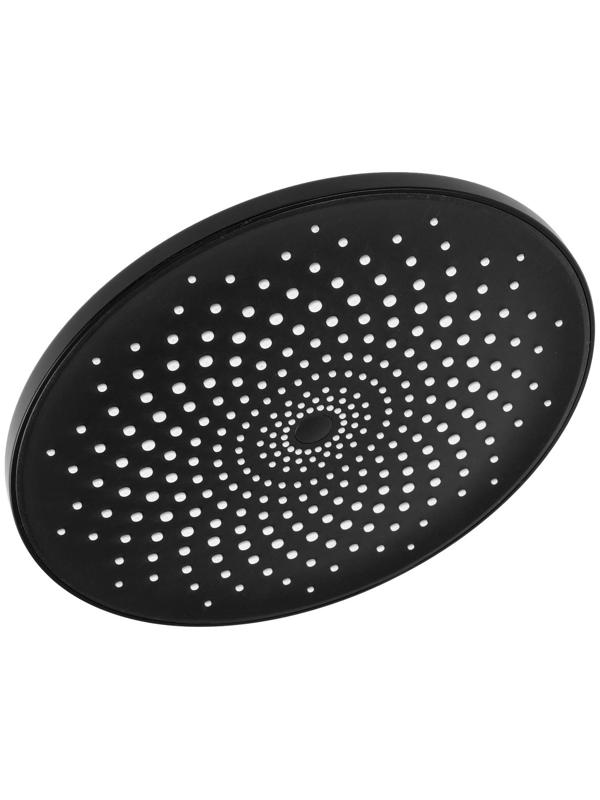 Набор леек для душа ZEIN Z3553, верхняя на шарнире d=22 cм, ручная 5 режимов d=12 cм, черный