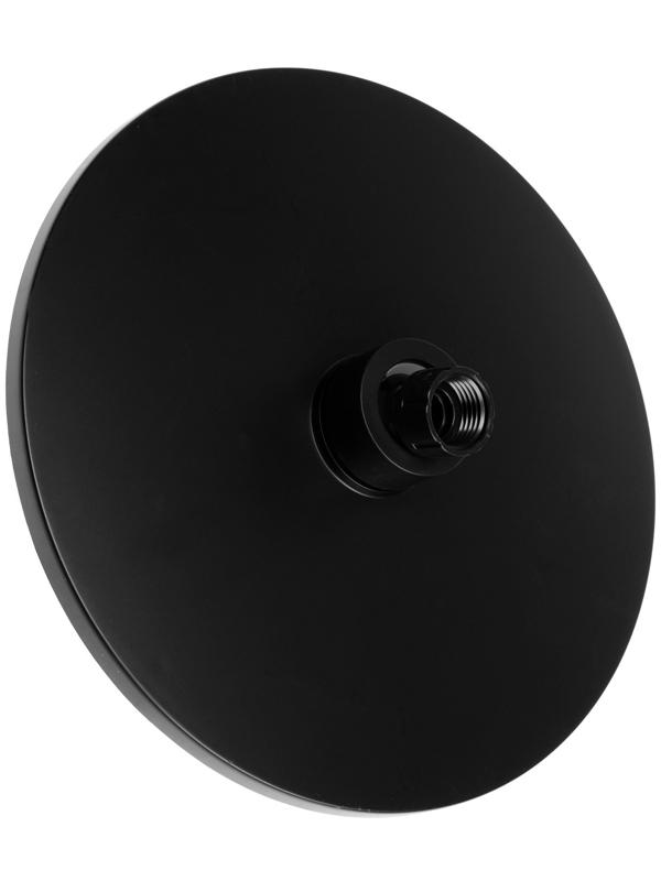 Набор леек для душа ZEIN Z3553, верхняя на шарнире d=22 cм, ручная 5 режимов d=12 cм, черный