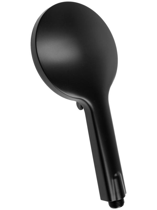 Набор леек для душа ZEIN Z3553, верхняя на шарнире d=22 cм, ручная 5 режимов d=12 cм, черный