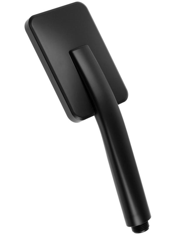 Набор леек для душа ZEIN Z3554, верхняя на шарнире, прямоугольные, чёрные