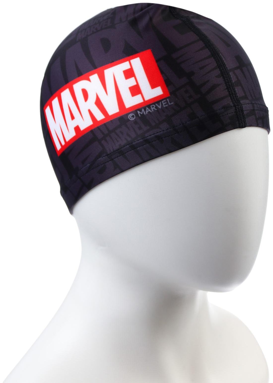 Шапочка для плавания «MARVEL», обхват головы 46-50 см.