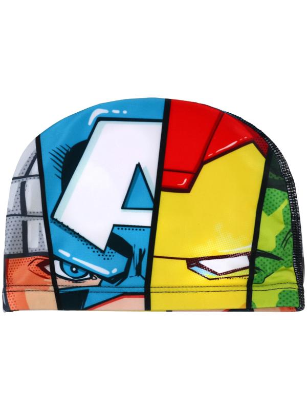 Шапочка для плавания «Мстители», обхват головы 46-50 см.