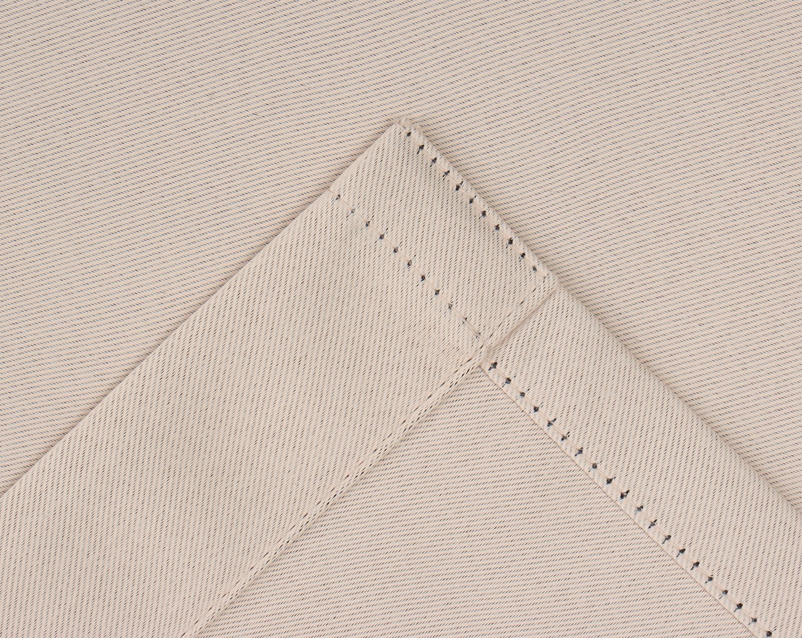 Штора портьерная Этель 145*265 см, цв.бежевый, блэкаут, пл. 240 г/м2