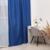 Штора портьерная Этель 250*265 см, цв.синий, блэкаут, пл. 240 г/м2