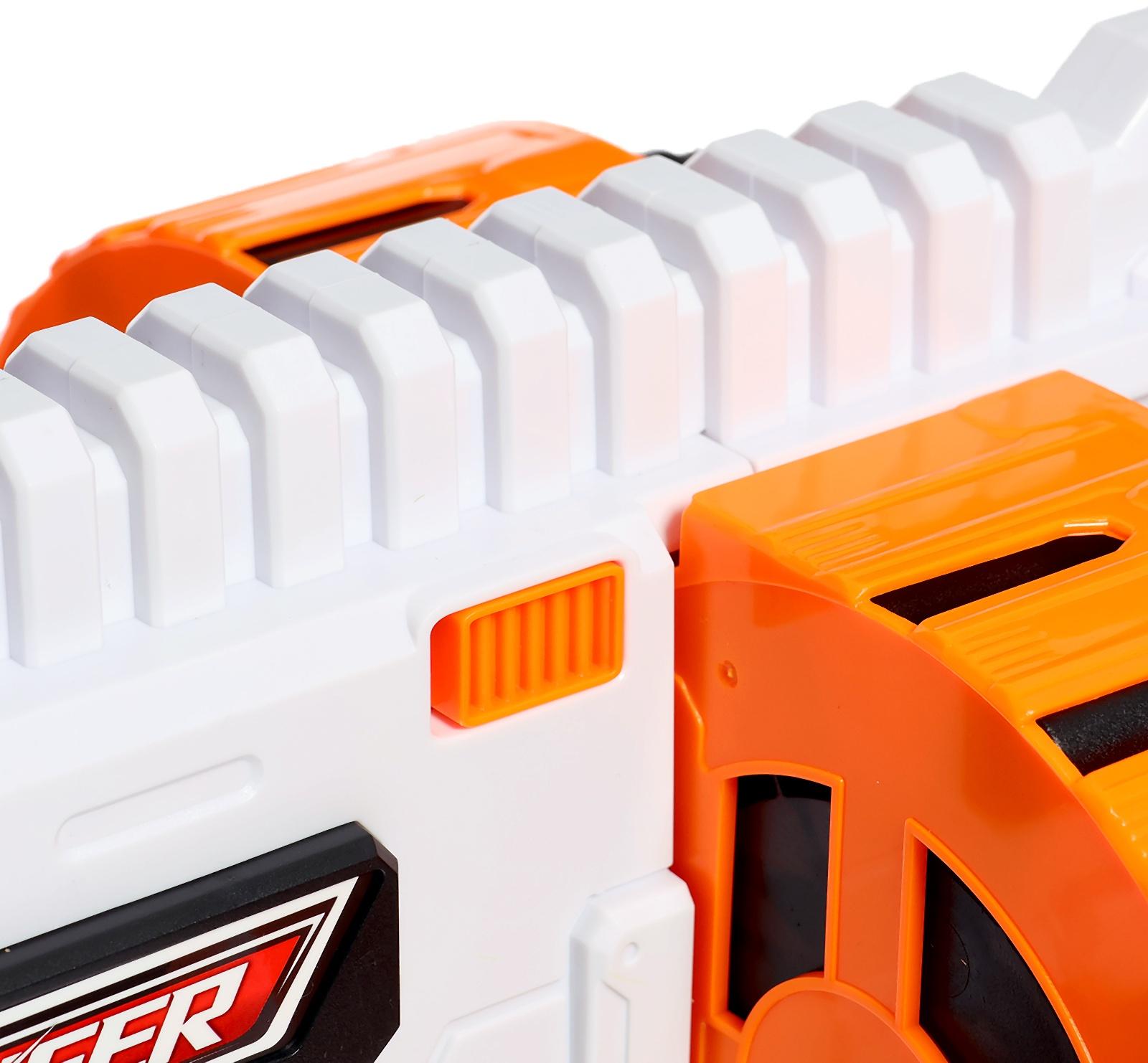 Бластер «Fast»,стреляет мягкими пулями, работает от батареек