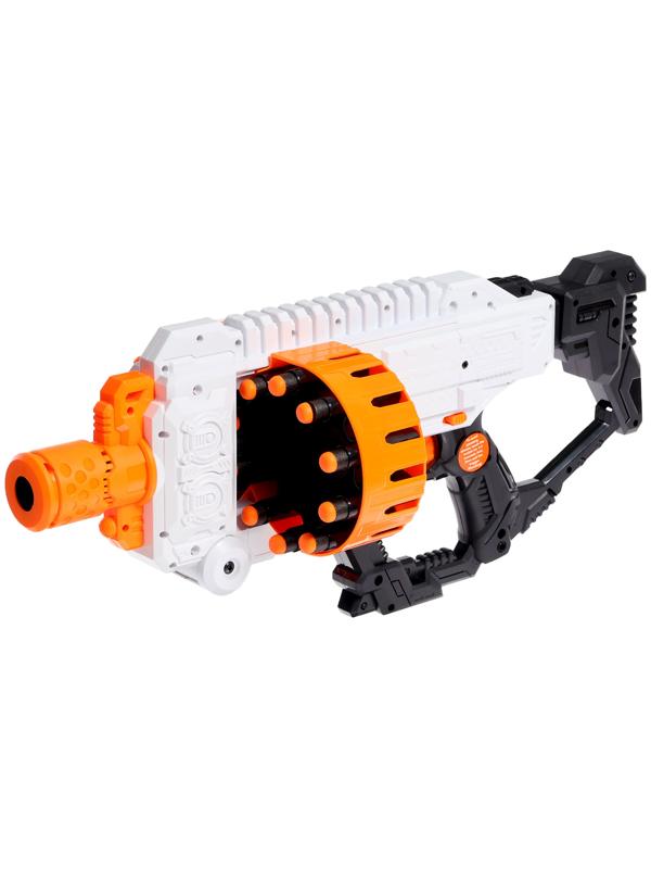 Бластер «Fast»,стреляет мягкими пулями, работает от батареек