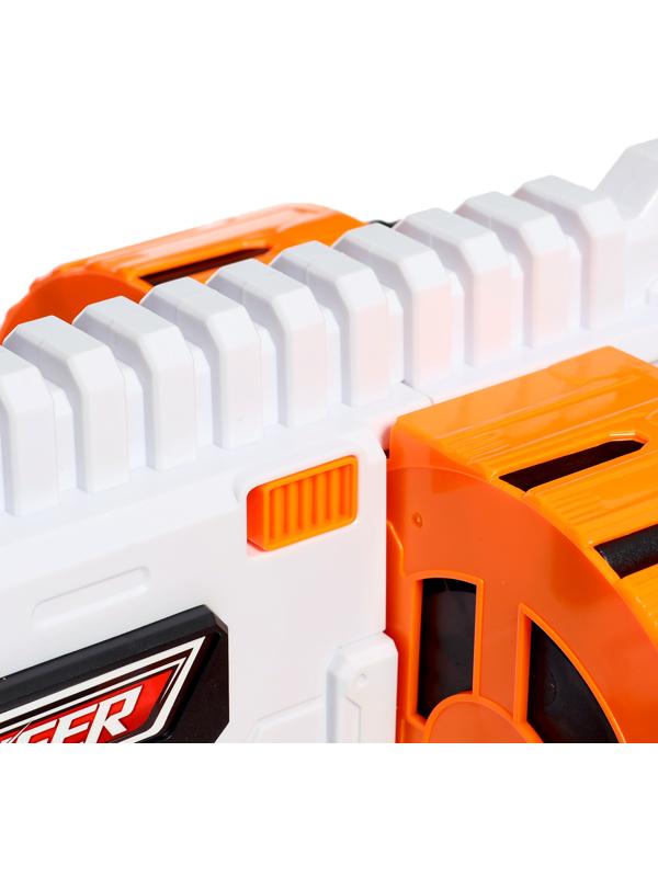 Бластер «Fast»,стреляет мягкими пулями, работает от батареек