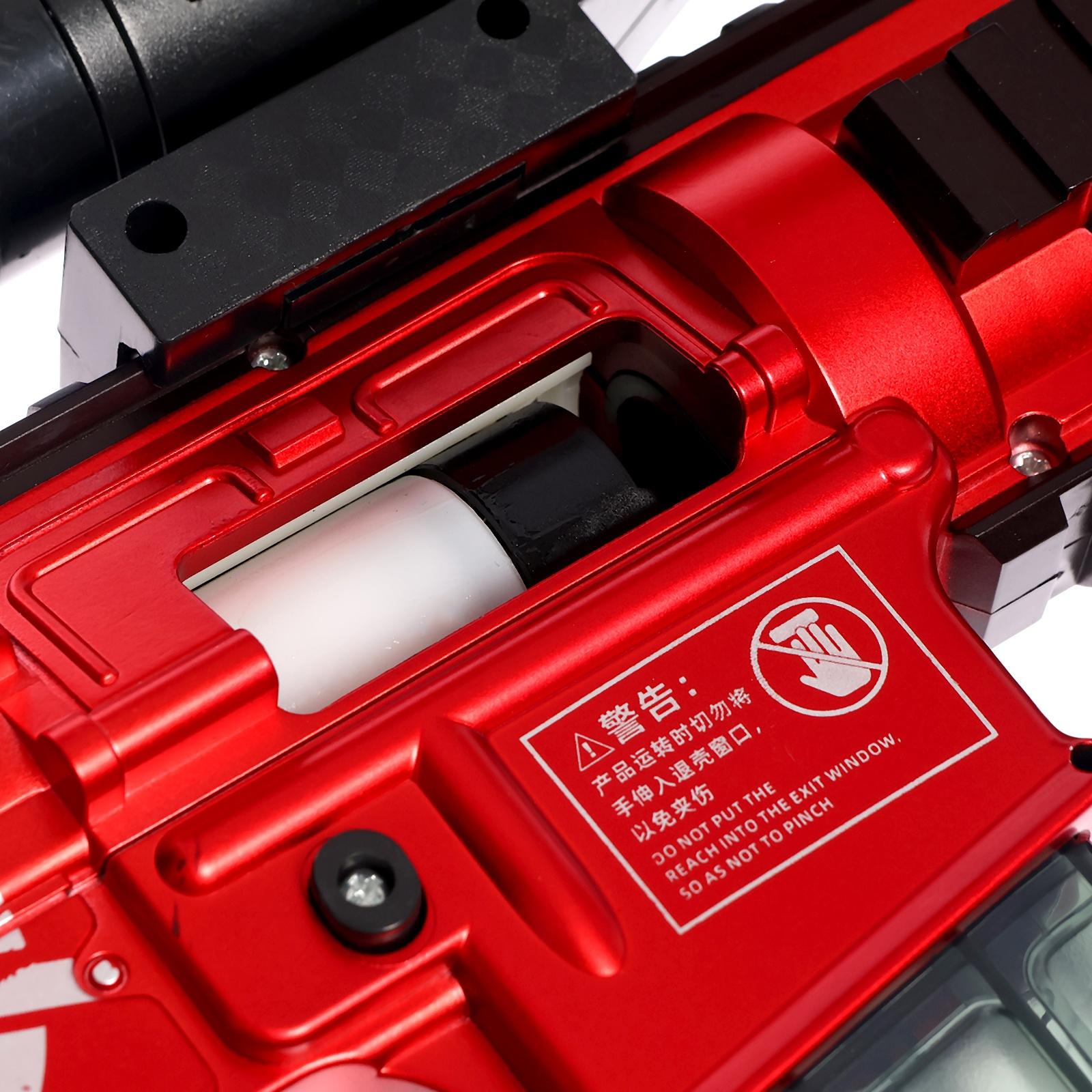 Автомат «Шквальный огонь», с гильзами, глушитель, две обоймы, 80 см.