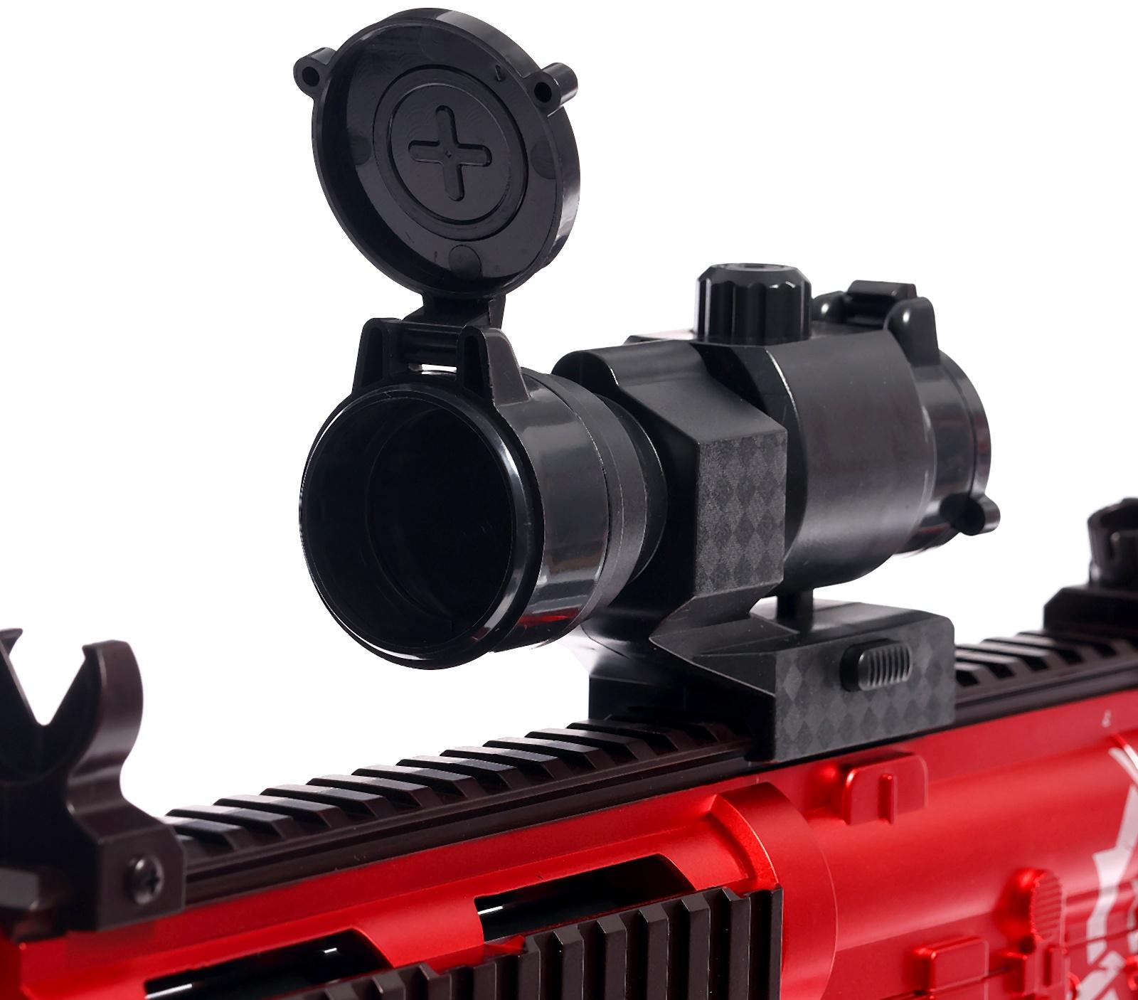 Автомат «Шквальный огонь», с гильзами, глушитель, две обоймы, 80 см.