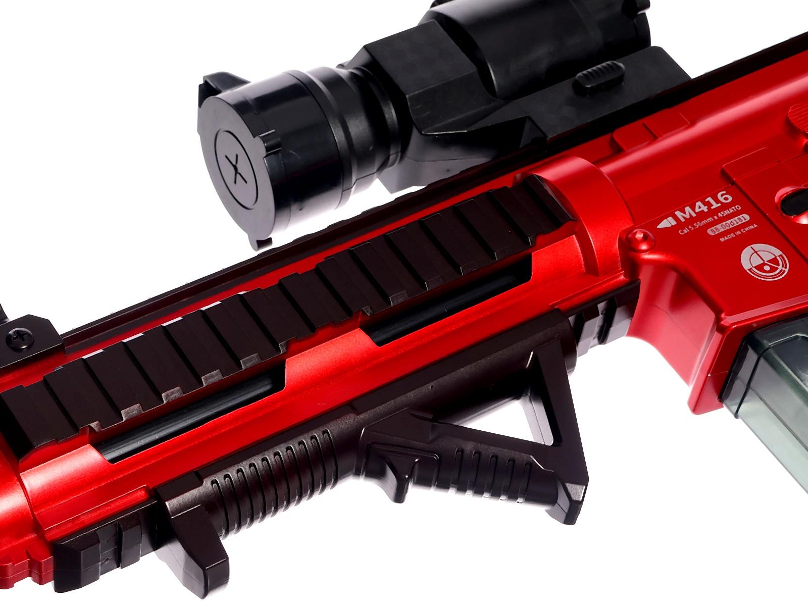 Автомат «Шквальный огонь», с гильзами, глушитель, две обоймы, 80 см.