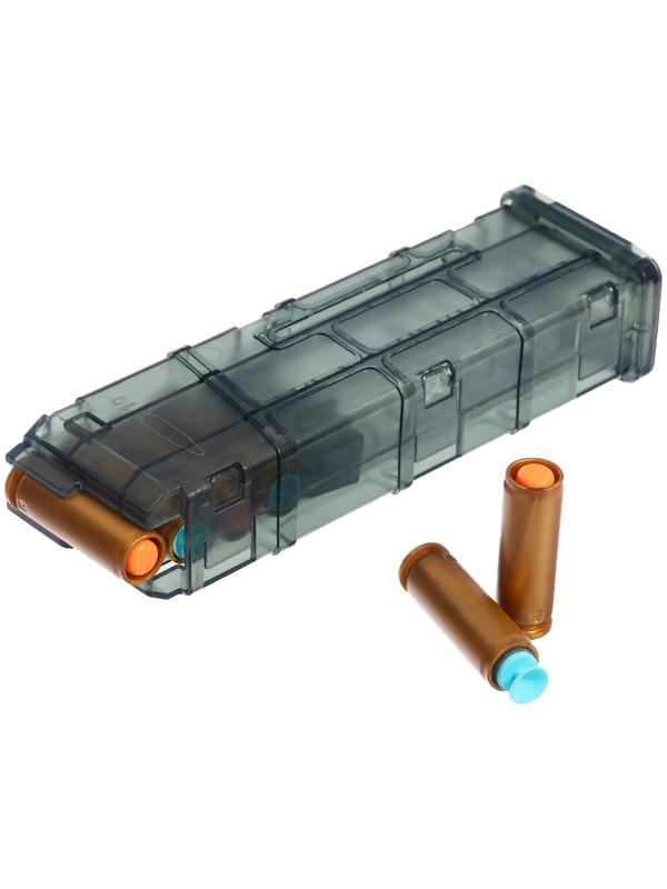 Автомат «Шквальный огонь», с гильзами, глушитель, две обоймы, 80 см.