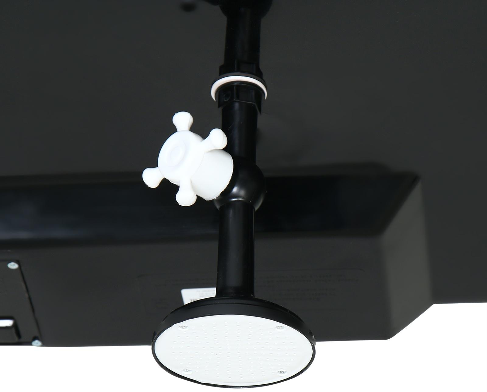 Бак для душа 55 л с без ЭВН, пластик, чёрный