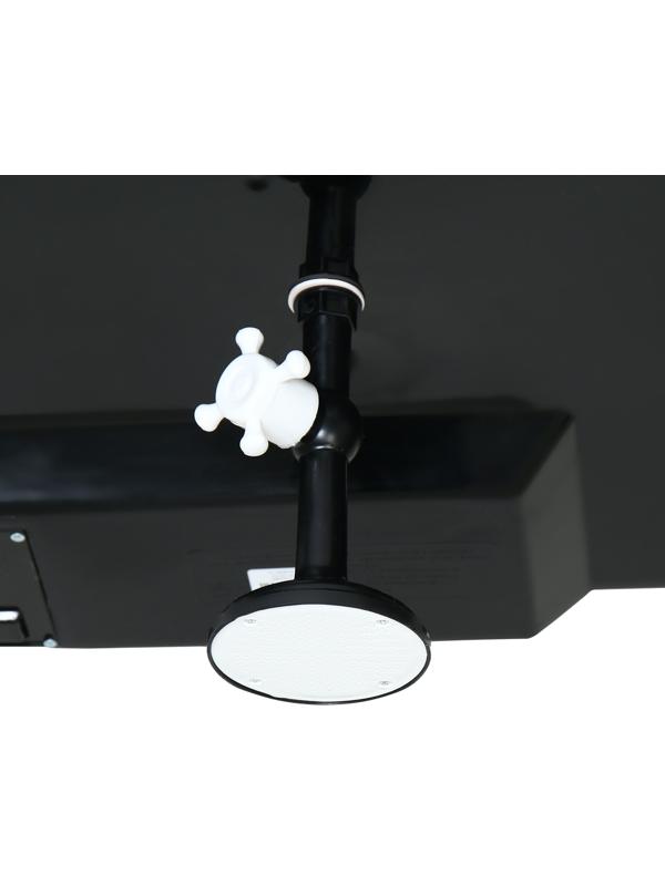 Бак для душа 55 л с без ЭВН, пластик, чёрный