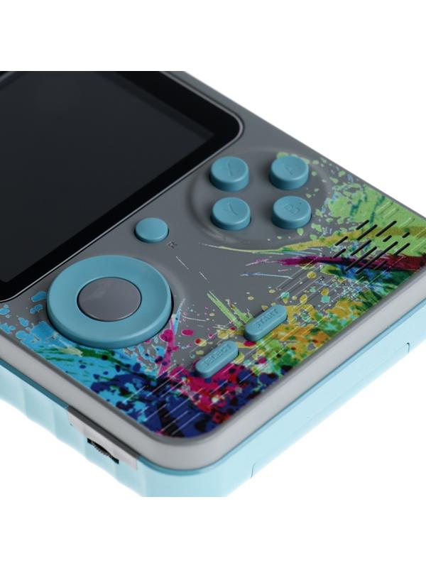 Игровая приставка G5, с геймпадом, AV кабель, 8 бит, 800 игр, серая