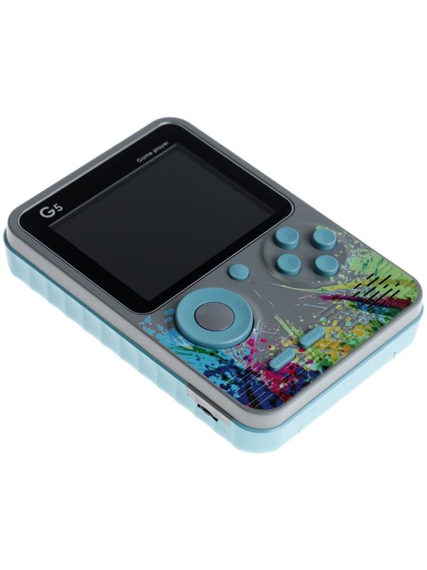 Игровая приставка G5, с геймпадом, AV кабель, 8 бит, 800 игр, серая