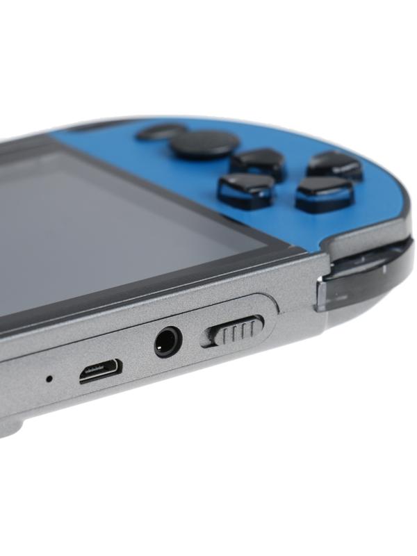 Игровая приставка X7 Plus, AV кабель, 8 бит, 7000 игр, сине-красная