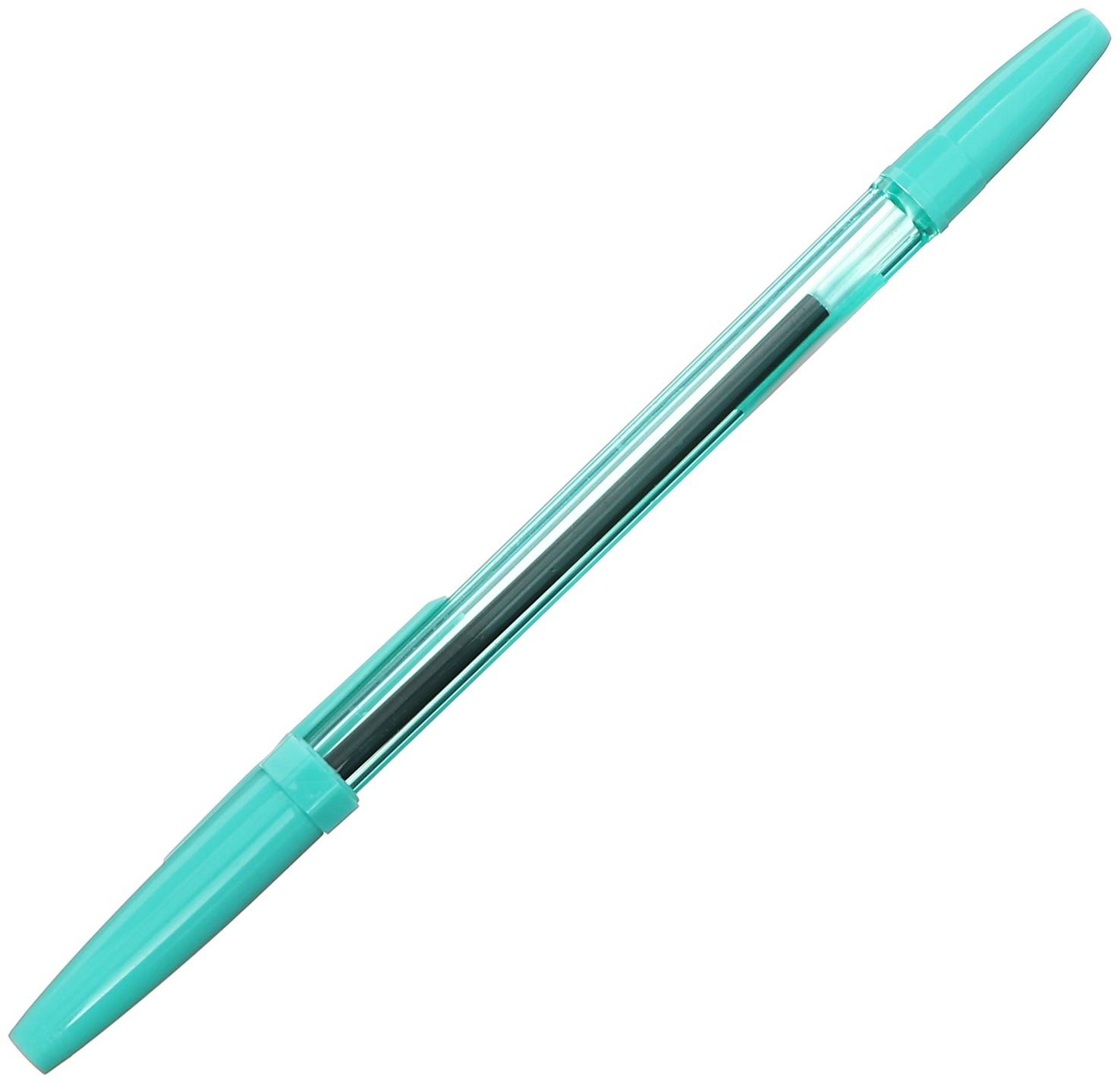 Ручка шариковая 1.0 мм, стержень синий, СТАММ 