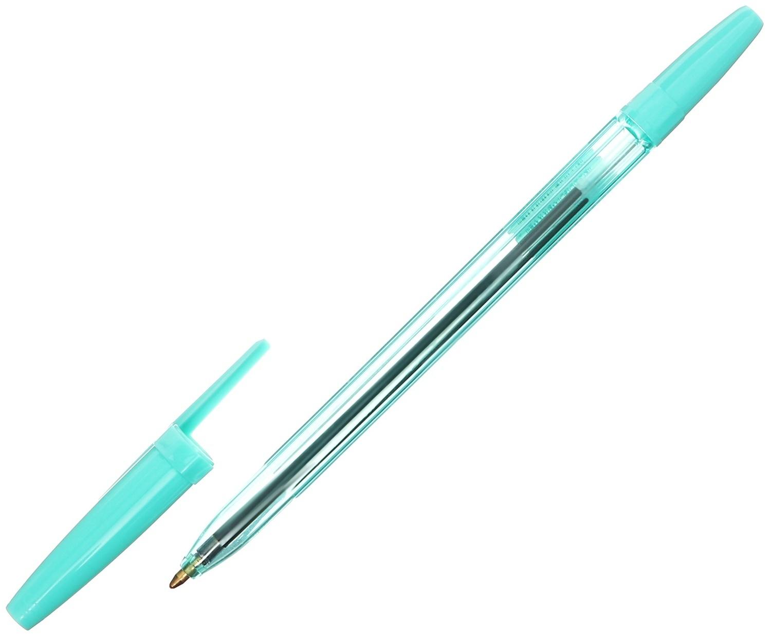 Ручка шариковая 1.0 мм, стержень синий, СТАММ 