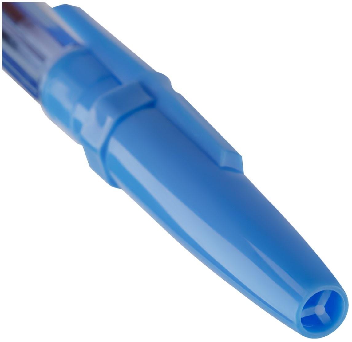 Ручка шариковая 1.0 мм, стержень синий, СТАММ 