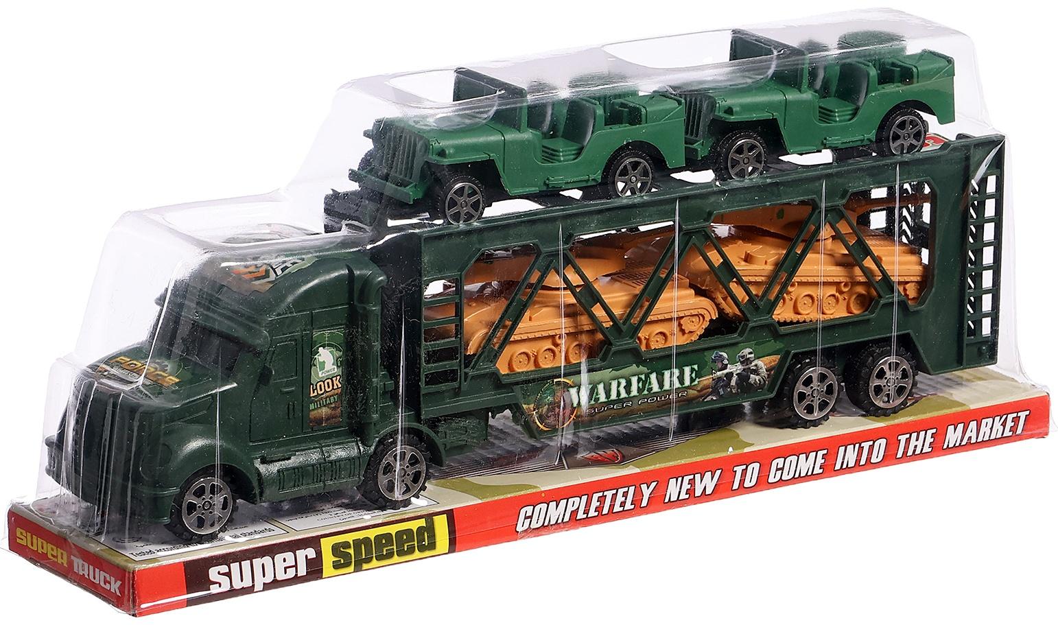 Грузовик «Военный автовоз», инерция