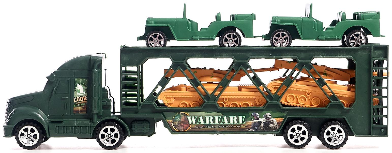 Грузовик «Военный автовоз», инерция