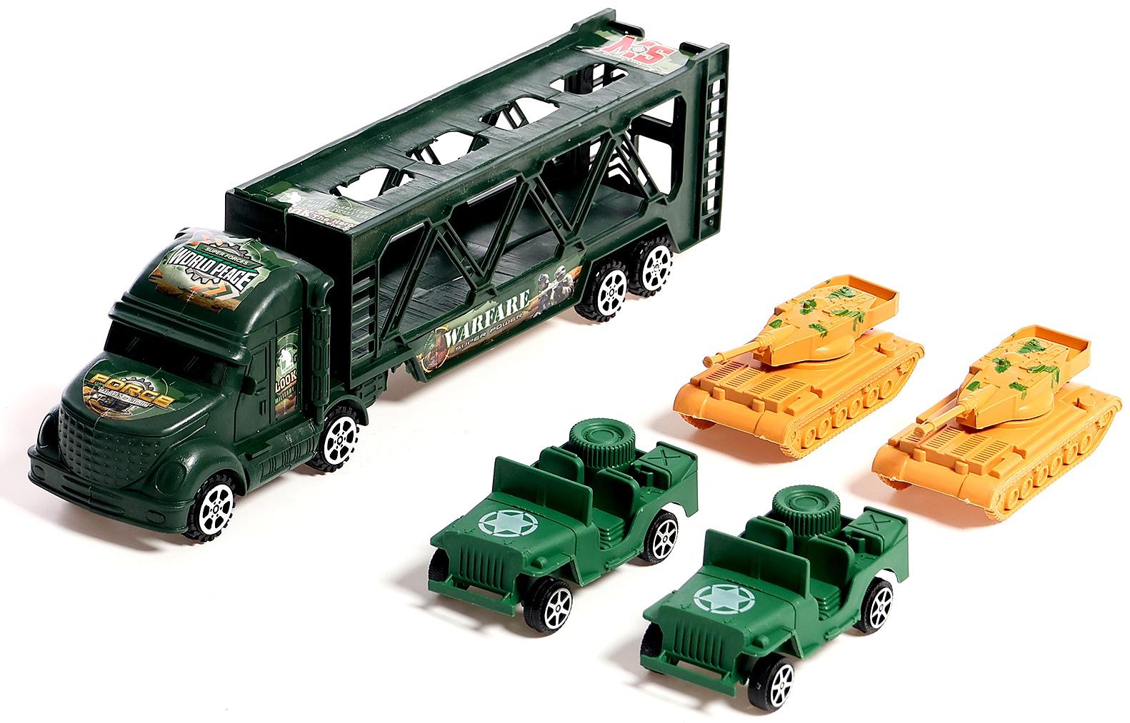 Грузовик «Военный автовоз», инерция