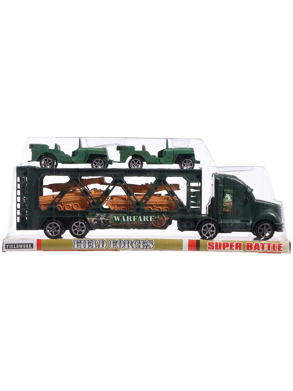 Грузовик «Военный автовоз», инерция