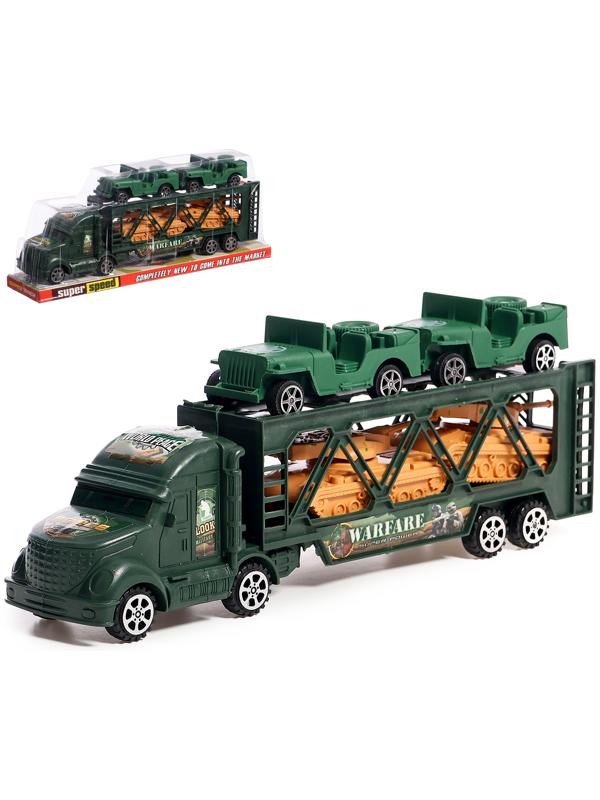 Грузовик «Военный автовоз», инерция