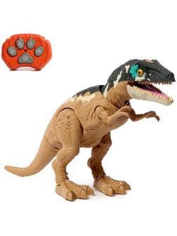 Динозавр «T-Rex», радиоуправление, эффект дыма, проектор, цвет МИКС